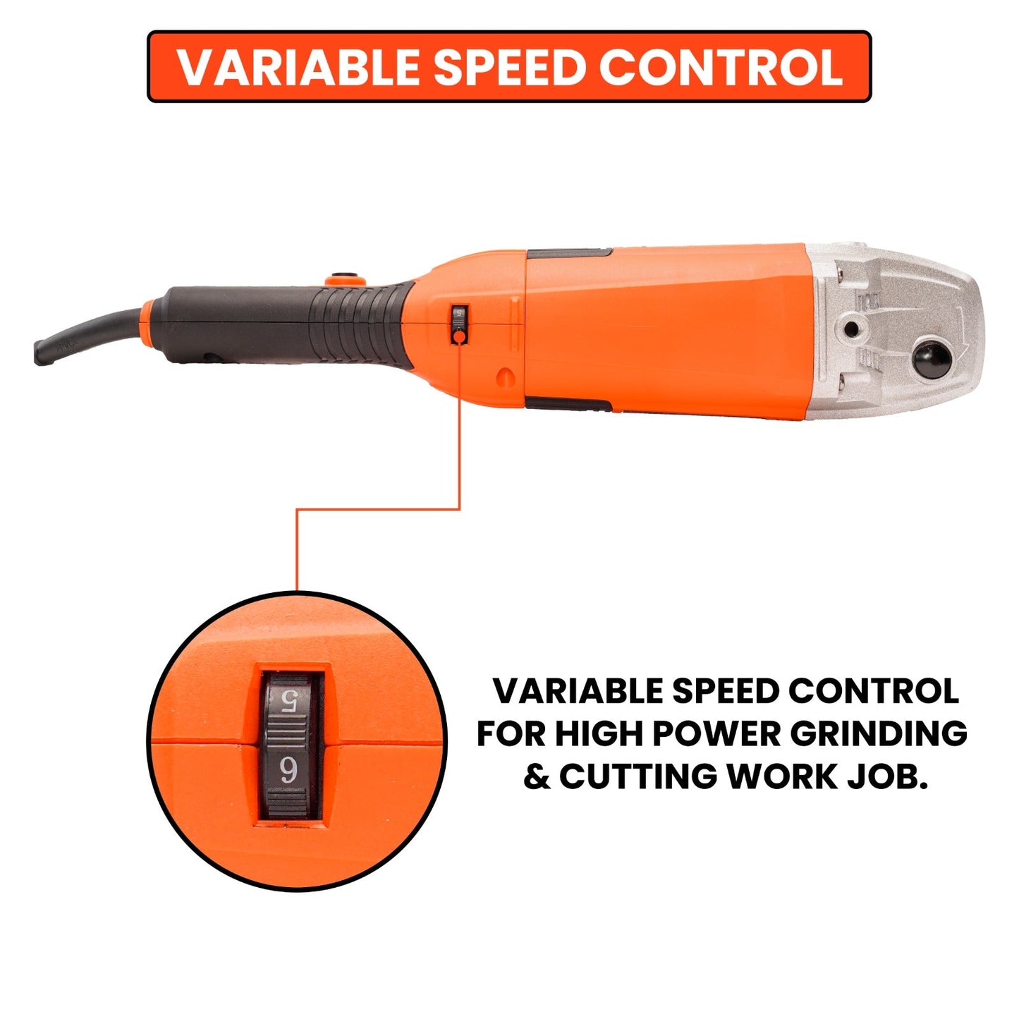 Angle Grinder 1200W | 3000-12000rpm